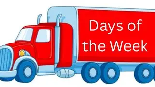Learn Days of the Week/ Seven Days in a Week/kids learning videos