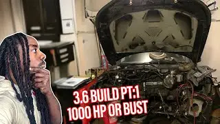 Saab TurboX Gets A 3.6L Swap! Part 1 Tearing It Down