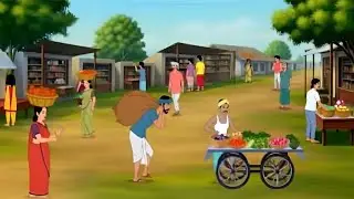 चतुर लकड़हारा 🌲 🦁| CHATURLAKDHARA | हिंदी कहानी  | Kids Story | Moral Story #hindistory#story
