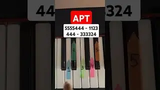 🎹🔥 APT Piano Tutorial &ndash; Learn in SECONDS!