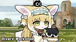 Suzuran Spring Praise Skin Base Animations | Arknights/明日方舟 スズランの基地アニメーション集