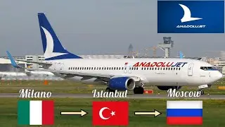 Anadolu Jet или Ikar что хуже? Милан -  Стамбул - Москва за 14 000руб