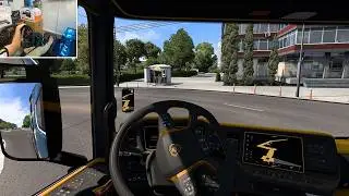 ETS2 Interior View + Steering Wheel | Real Feel Driving