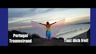Portugal Strand mit Sonnenuntergang / Butterfly-Dance bei Nacht auf den Klippen / #VANLIE EP.7