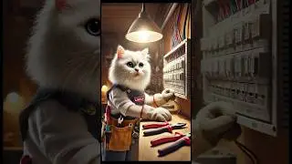 The perfect white cat #catcute #catlover