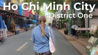Exploring Ho Chi Minh City District 1 🇻🇳 Saigon, Vietnam Travel Vlog