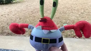 Fisher Price Mr Krabs Plush unboxing!
