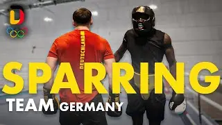 Intensives Sparring für die Augen | Ousainou Hansen