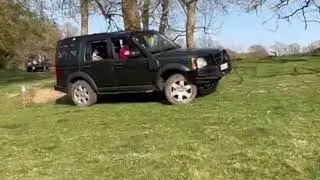 Land rover DISCOVERY 3 trialling with SROC Easter 2022