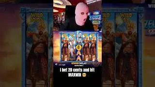 I hit MAXWIN 🤯 I bet only 20 cents 😭 Zeus vs Hades #sugarrush #zeusvshades #casino #slot #bigwin