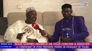 POSE DE PREMIERE PIERRE DE TOUBA MOSQUEE