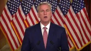 House Speaker Kevin McCarthy Addresses Debt Ceiling LIVE