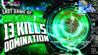 PMPL Finals Last Game 13 Kills Domination By |STALWART FLEX|
