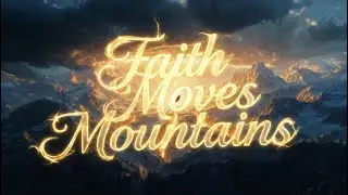 Faith Moves Mountains – Turn Small Belief into Big Breakthroughs! (Matthew 17:20 Inspiration)