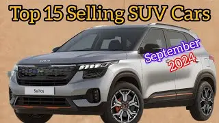 Top 15 Best Selling SUV Cars September 2024