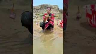Unique River Fishing Video #fishingvideo #hookfishing #shortsvideo #villagefishing #fishingtechnique