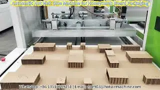 Automatic Hot Melt Glue Machine for Honeycomb Board Packaging