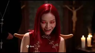 Devil Possessed Chinese Woman / 魔附身中国女人 ( Female Possession ) - 53 ( Sora AI )