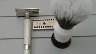 A Mild Shave - Above The Tie: A Windsor/Pro Combination & Barrister & Mann's Diamond shaving soap