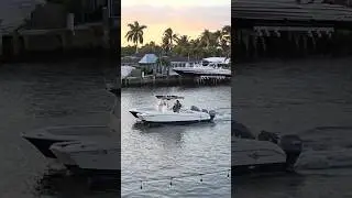 Pompano Beach ⛱️ Boat 🚢 Traffic #boating #floridaboating #florida #boat