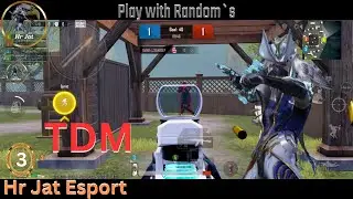 👉TDM with Random Players &ndash; OP Teamwork or Total Chaos? 🤯 | HR Jat Esport