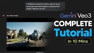 Veo 3 Tutorial - How To Use Googles Veo 3 (Complete Guide)