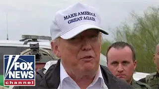 Trump speaks out on 'Hannity' during trip to border