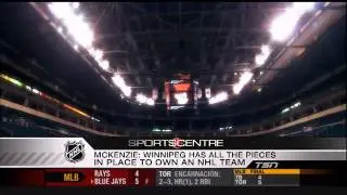 TSN revisits possible relocation of NHL team to Winnipeg