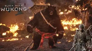 Black Myth: Wukong Plus Black Bear Guai
