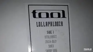 Tool - Live Bootleg - Side A (Lollapalooza 08-07-93) (Vinyl Rip//24bit)