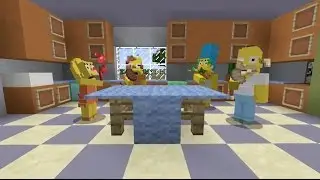 Minecraft - The Simpsons Skin Pack