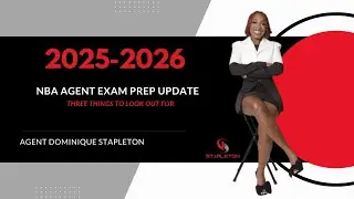 2025 - 2026 NBA Agent Exam Update