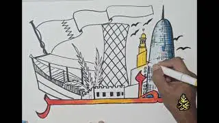 جدارية تراثية _ قطر 