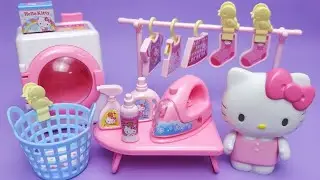 Hello Kitty Laundry Set Satisfying with Unboxing Compilation Toys ASMR