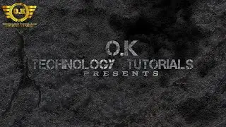 Cinematic video intro HD Technology Tutorial O.K