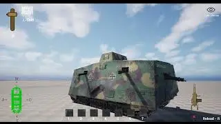 A7V Sturmpanzerwagen || Demonstration video