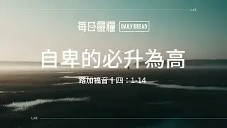 【每日靈糧】路加福音十四：1-14｜陳永正牧師_20260204