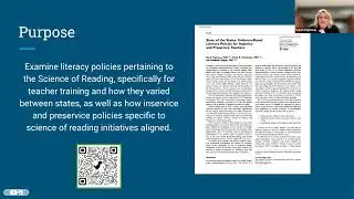 State of the States: Evidence-Based Literacy Policies for Inservice and Preservice Teachers