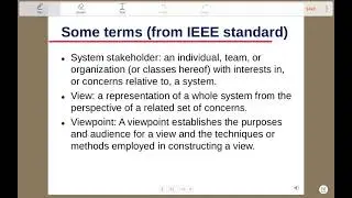 039 CSE312 Software Engineering - Viewpoints - Lecture 15 part(2/4)