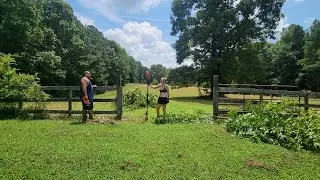 Building a Pasture Fence for Our Chickens