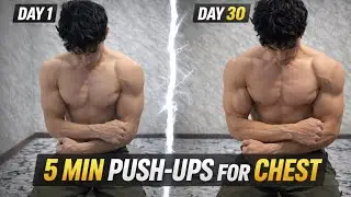 5 MIN PUSH-UP CHEST WORKOUT (30-DAY RESULT)