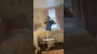 Эту девочку легко напугать 😂