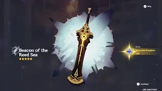 WISH RITUAL HOW TO GET BEACON OF REED SEA DEHYA WEAPON GENSHIN IMPACT