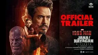 Jana Nayagan Official Trailer | Iron Man Version | Thalapathy Vijay Trailer | Fan Made Concept 