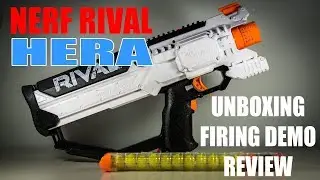 NERF RIVAL HERA⎮Распаковка ⎮Демонстрация стрельбы⎮Обзор