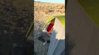 Breaking camp before Ely Nv.