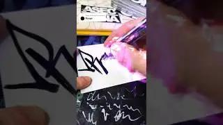 How to graffiti tag - ✍🏻 ROUGE #graffiti #writing