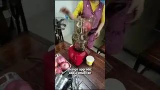 The Whole Apple Juice 🍎 | 500W Stainless steel Juicer Machine