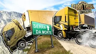 FUI EMPURRADO no PENHASCO na SERRA da MORTE! Ets 2