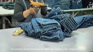 Behind the Scenes: Premium Denim Jeans Manufacturing | Quality & Craftsmanship